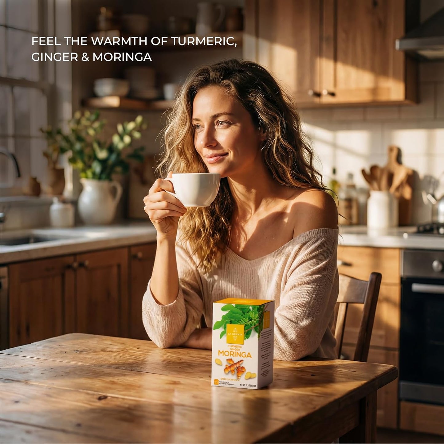 La Granja Turmeric Ginger Moringa Tea