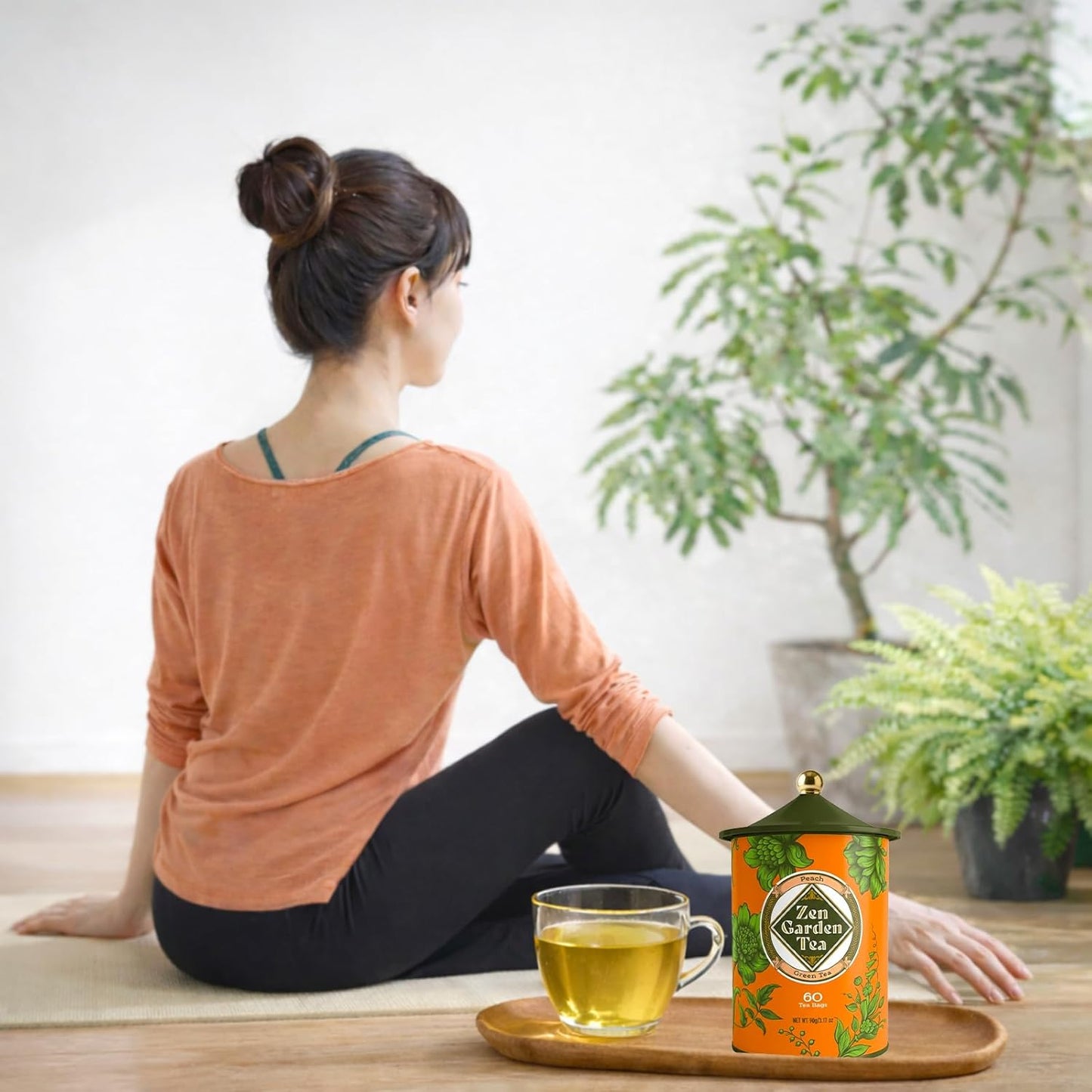 Zen Garden Peach Green Tea