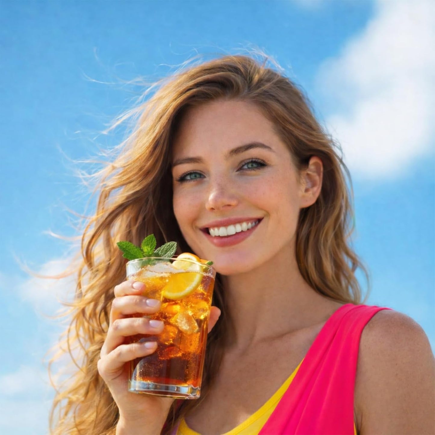 Tea Town Papaya Iced Tea