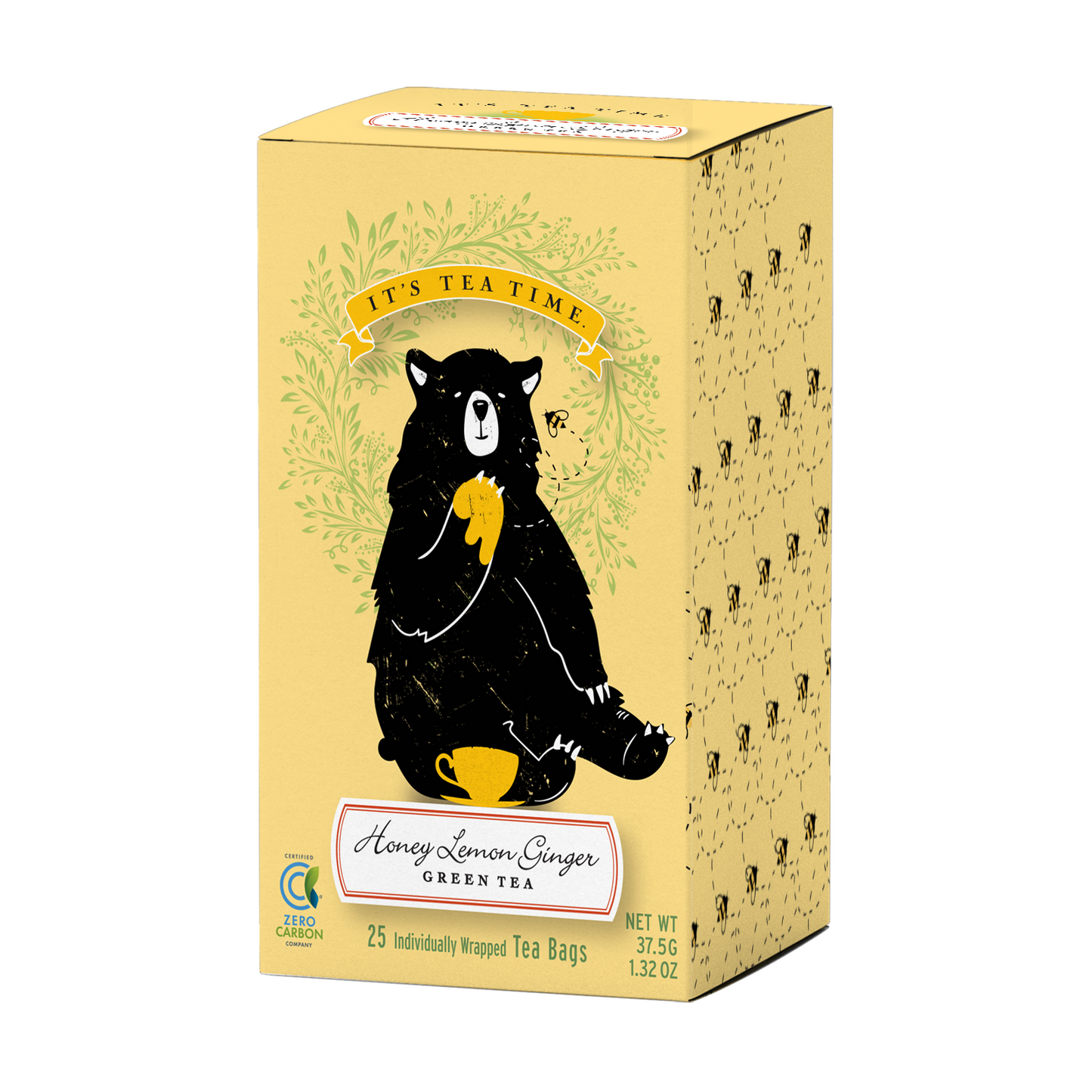 It's Tea Time Honey Lemon Ginger Green tea