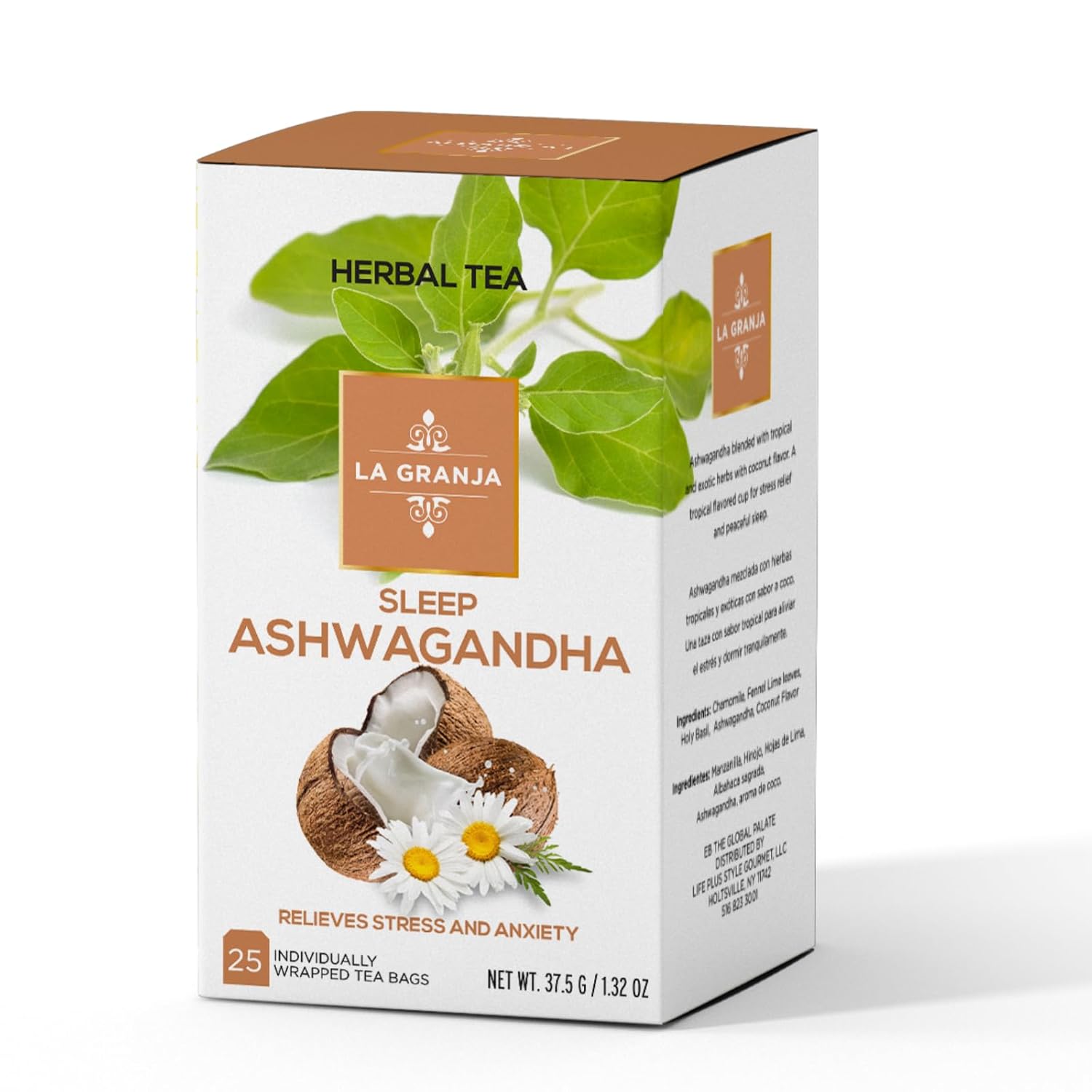 La Granja Sleep Ashwagandha Herbal Tea – Life plus style gourmet