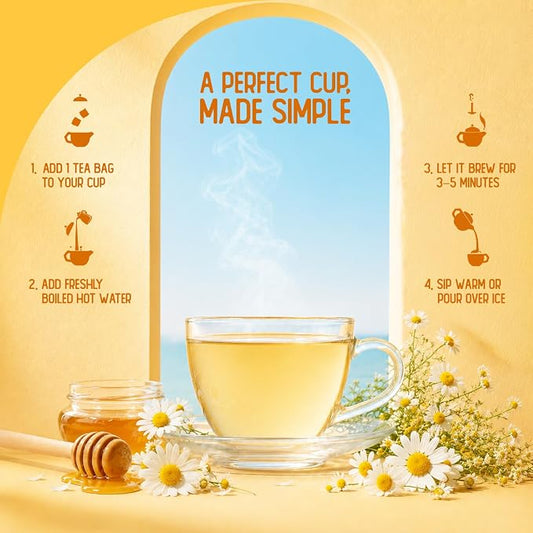 Happy Tea Company Chamomile with Honey 