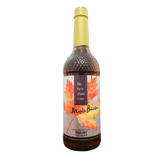 The Farm Stand Syrup Maple Bourbon Sugar Free Syrup