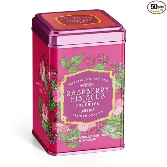 Harrington Smythe Raspberry Hibiscuss Green Tea Raspberry & Hibiscuss