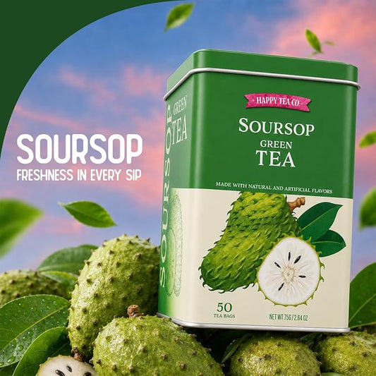 Happy Tea Company Soursop Green Tea 