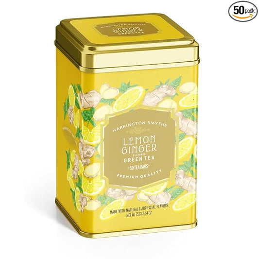 Harrington Smythe Lemon Ginger Green Tea Lemon & Ginger 