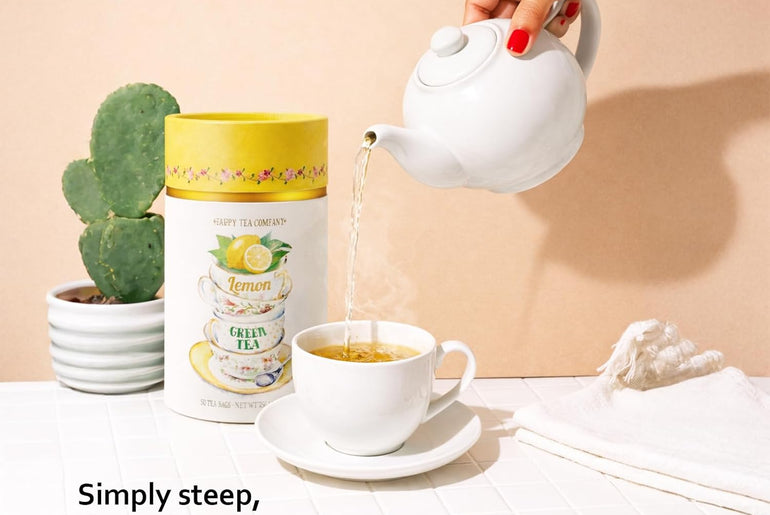 Happy Tea Company Lemon Green Tea