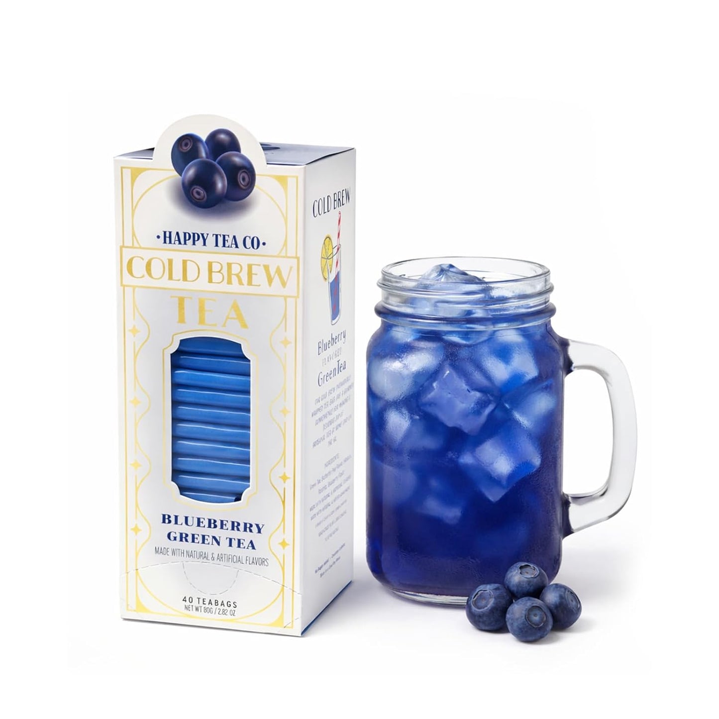 Happy Tea Company Blueberry Cold Brew Tea