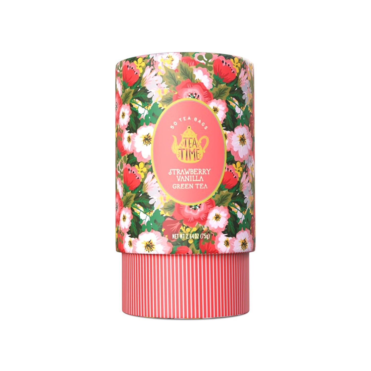 TEA TIME - Strawberry Vanilla Green Tea – Life plus style gourmet
