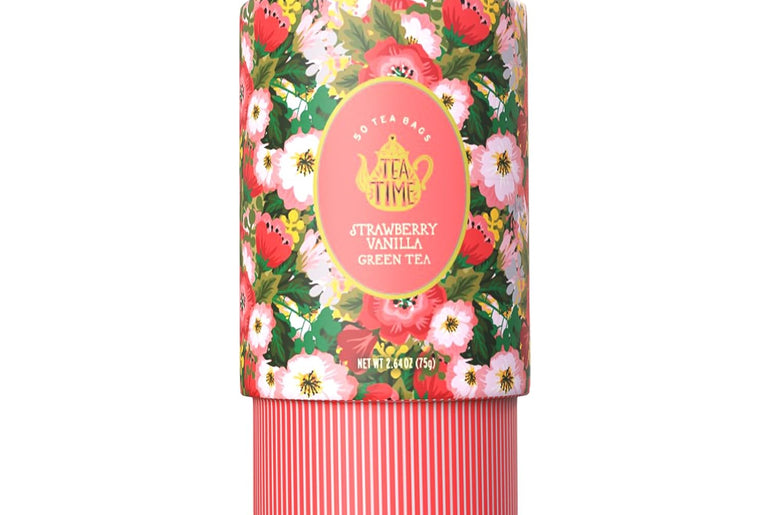 TEA TIME - Strawberry Vanilla Green Tea