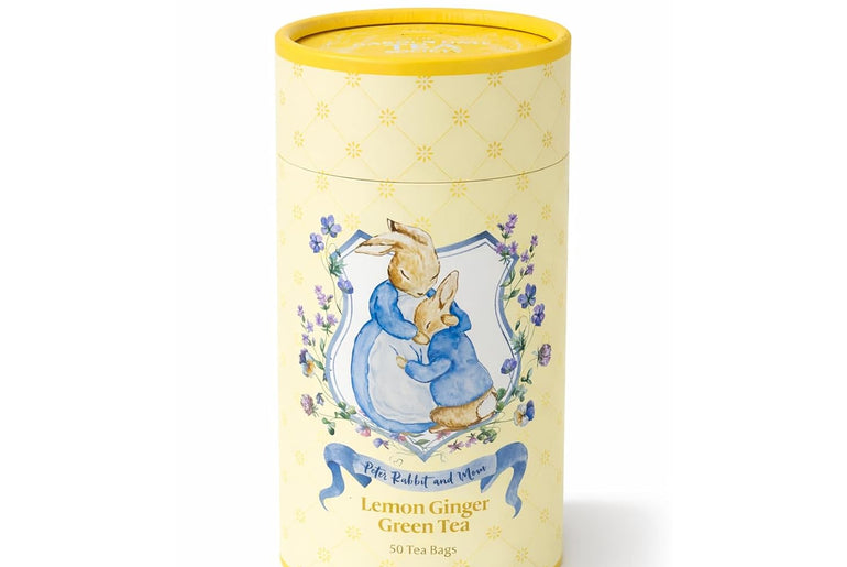 Peter Rabbit and Mom Lemon Ginger Green Tea