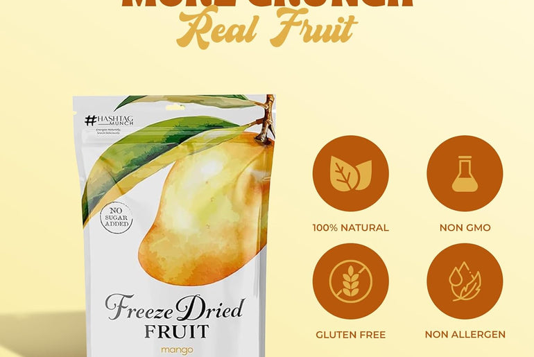 Freeze Dried Mango - No Sugar Added