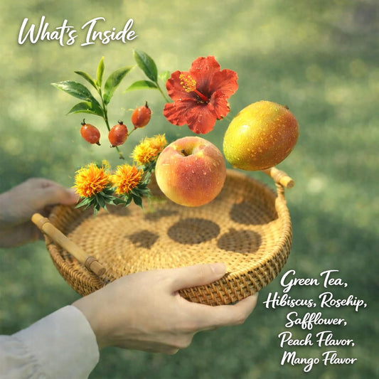 Happy Tea Company Peach Mango Cold Brew Tea