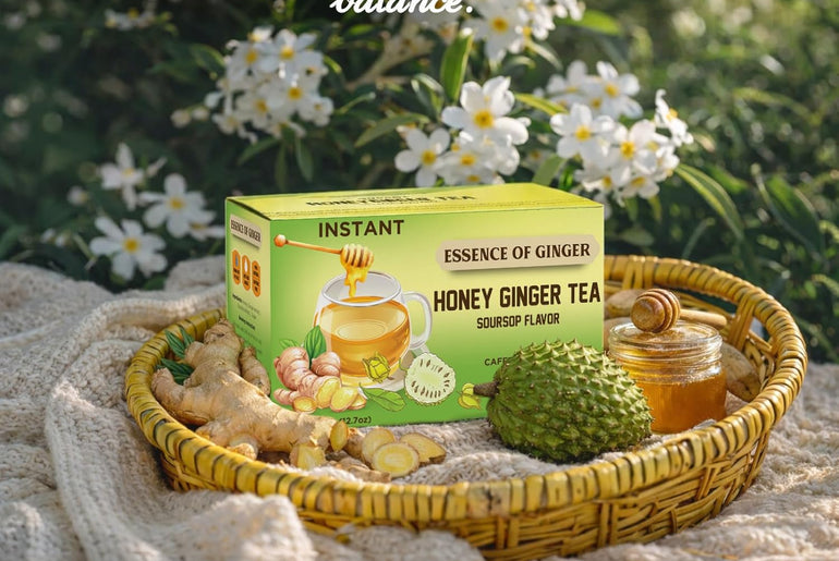 Essence of Ginger Honey Ginger Soursop Herbal Tea
