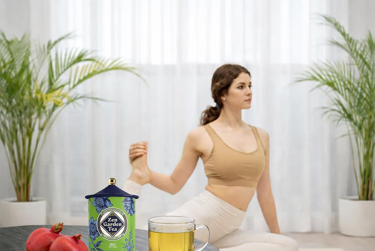 Zen Garden Pomegranate Hibiscus Green Tea