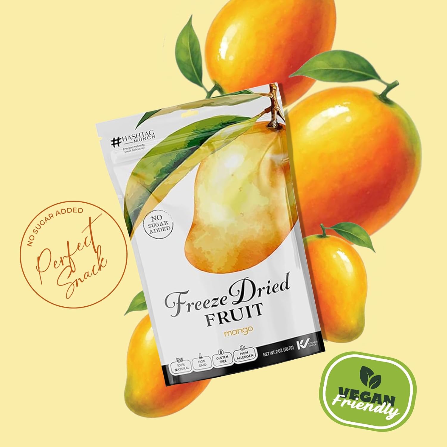 Freeze Dried Mango - No Sugar Added