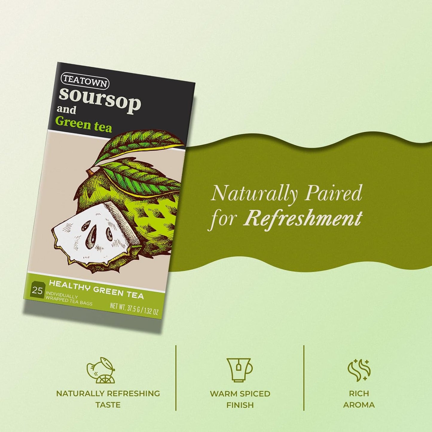Tea Town Soursop Green Tea