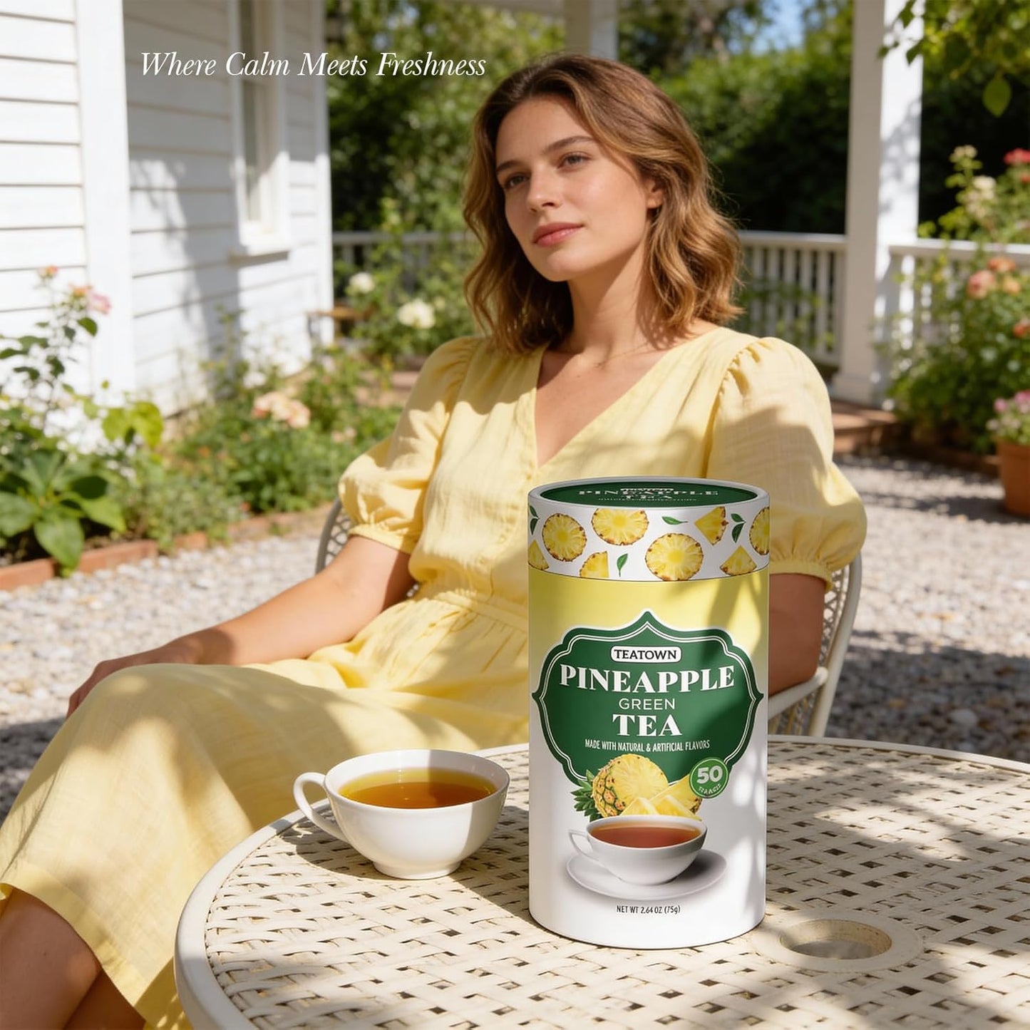 Tea Town Pineapple Green Tea