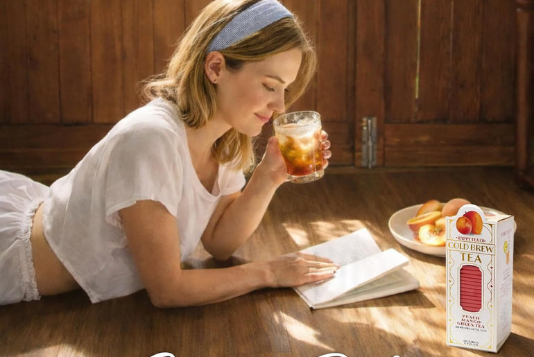 Happy Tea Company Peach Mango Cold Brew Tea