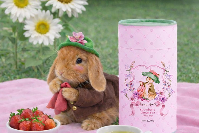 Benjamin Bunny Strawberry Green Tea