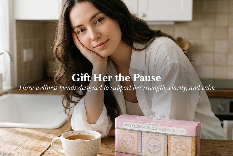 Happy Tea Company Women’s Wellness Tea Set 60 Tea Bags