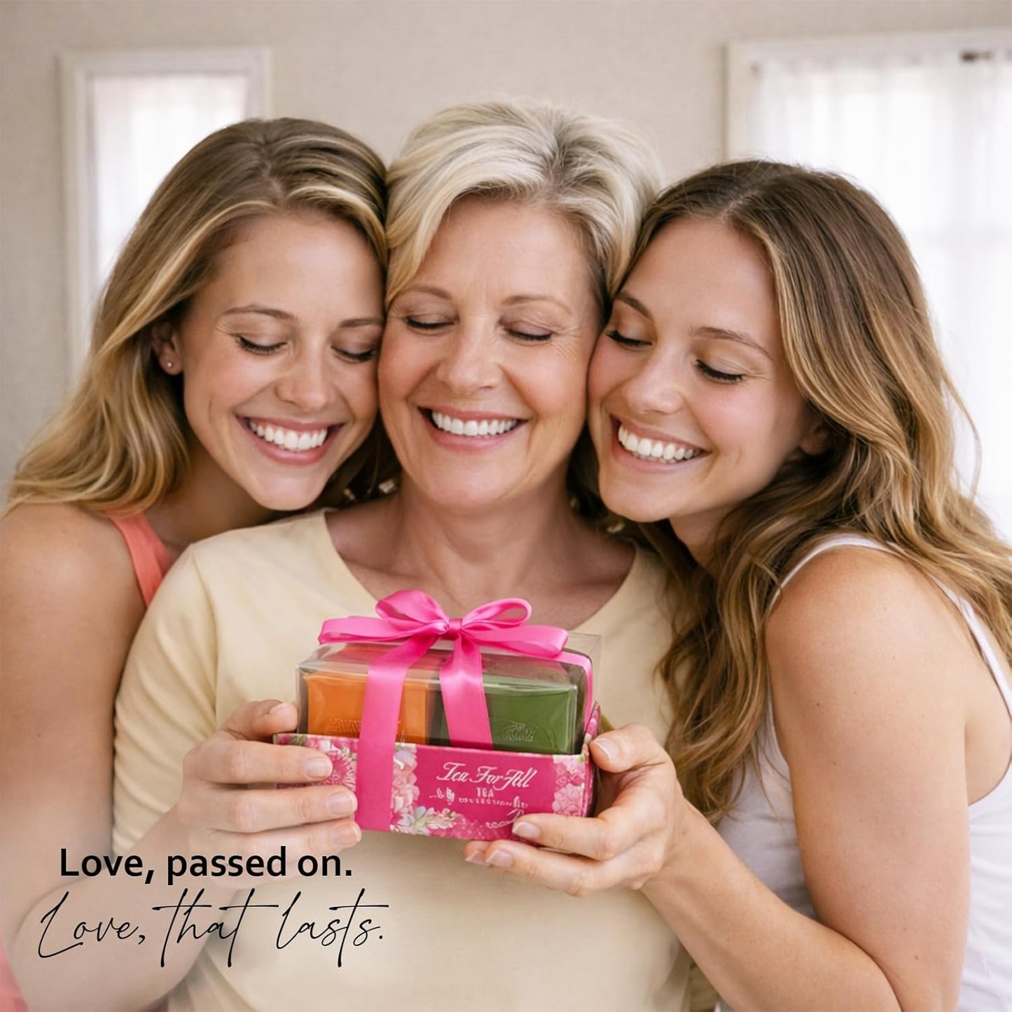 Tea for All Fruit Tea Set Sampler 48 Tea Bags Assorted Variety Pack