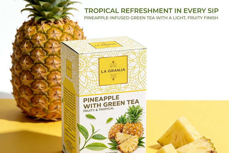 La Granja Pinapple Green Tea