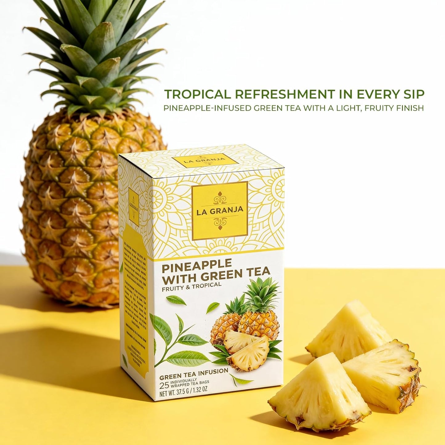 La Granja Pinapple Green Tea