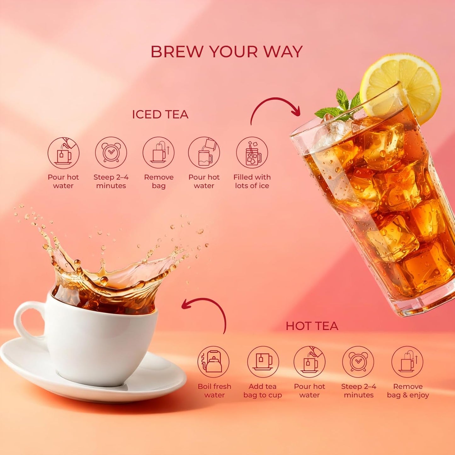 La Granja Green Tea Pomegranate Moringa Tea