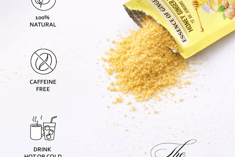 Essence of Ginger Honey Ginger Lemon Herbal Tea