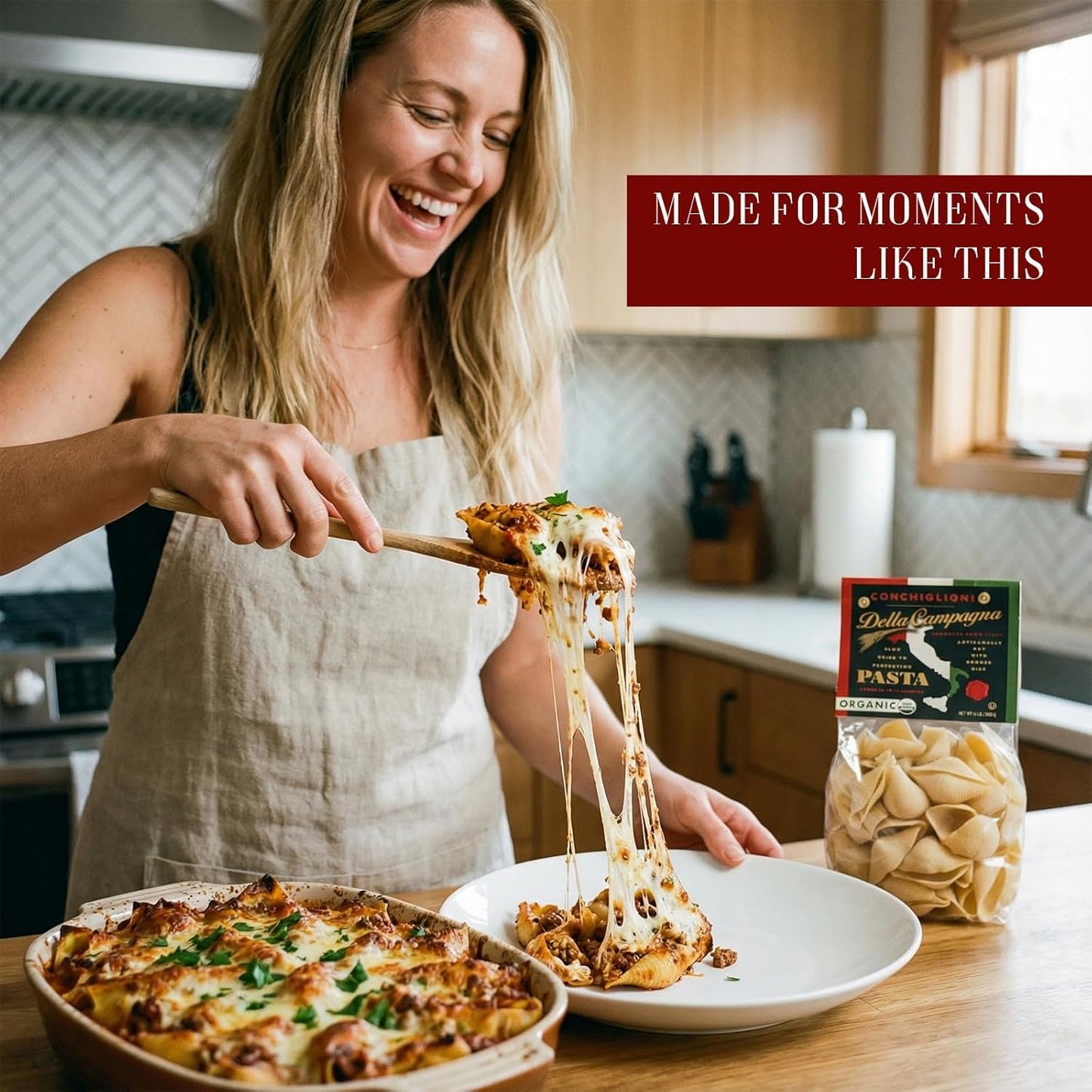 Della Campagna Organic Conchiglioni Pasta