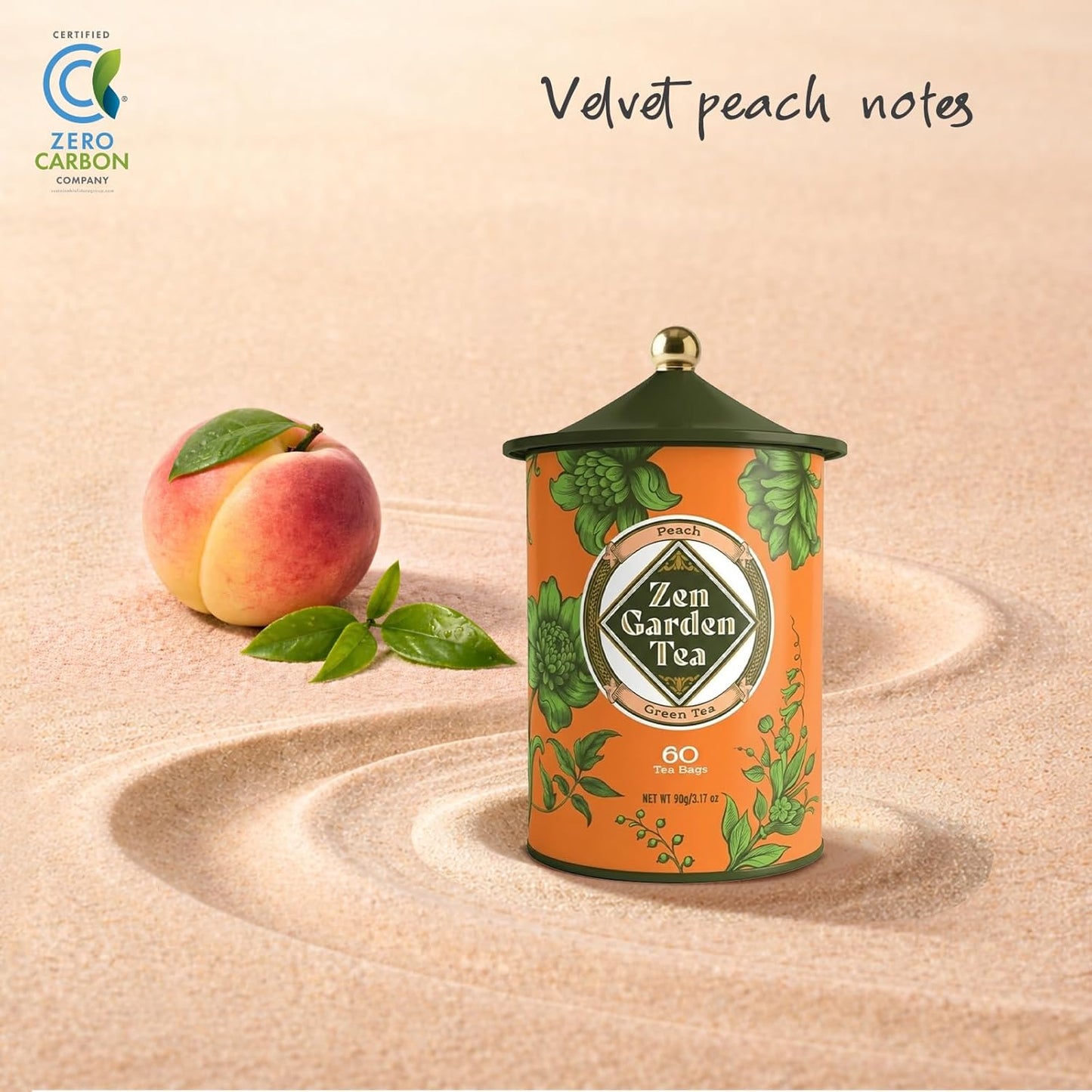 Zen Garden Peach Green Tea