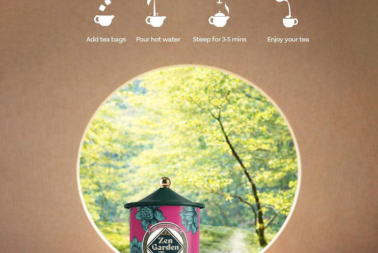 Zen Garden Strawberry Green Tea