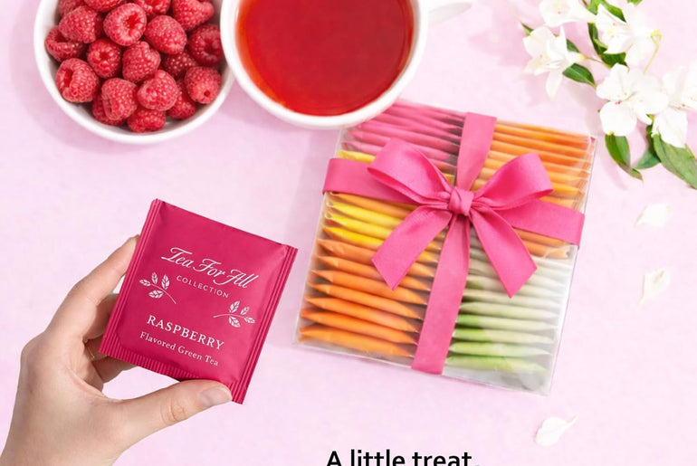 Tea for All Fruit Tea Set Sampler 48 Tea Bags Assorted Variety Pack
