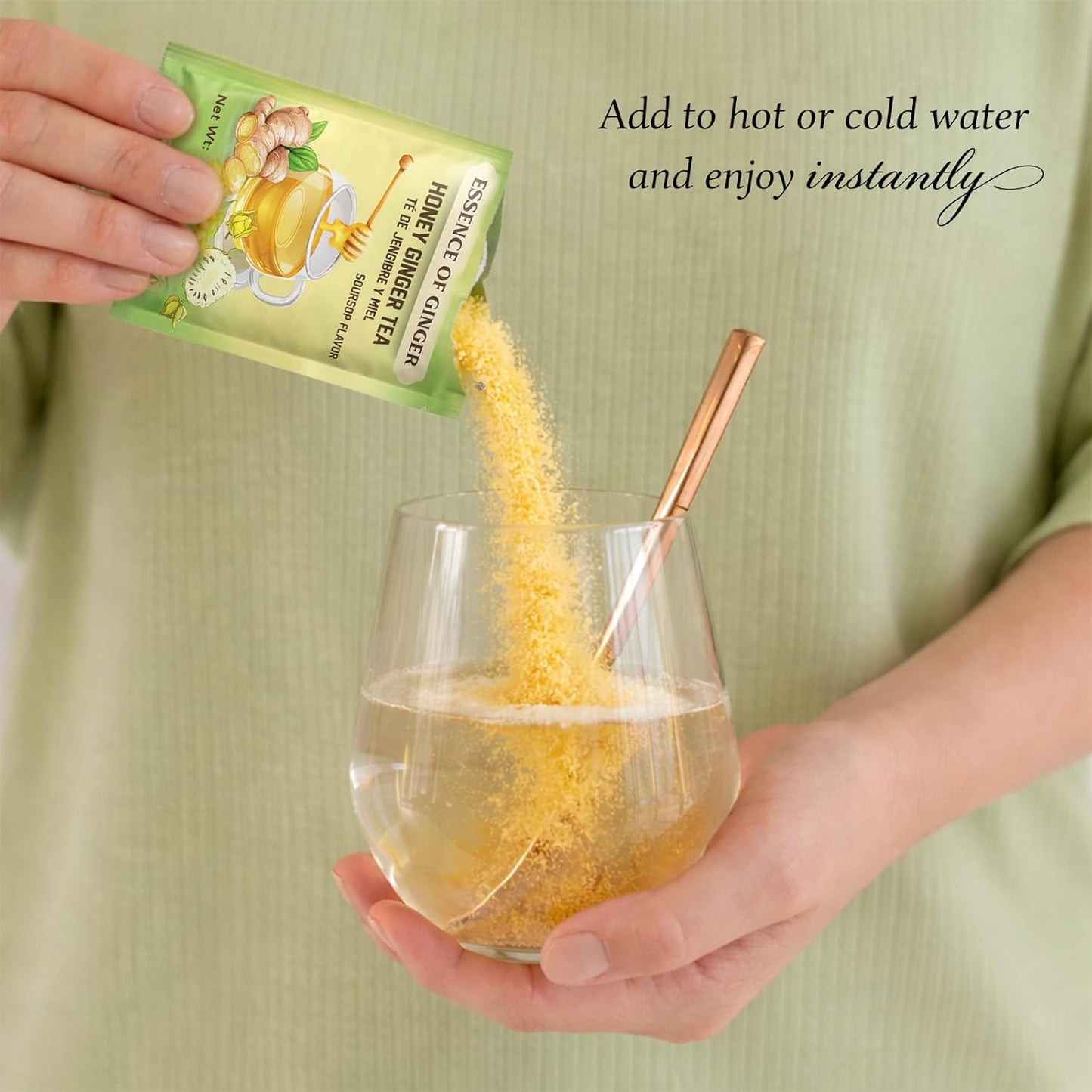 Essence of Ginger Honey Ginger Soursop Herbal Tea