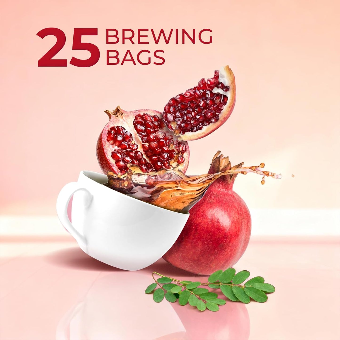 La Granja Green Tea Pomegranate Moringa Tea