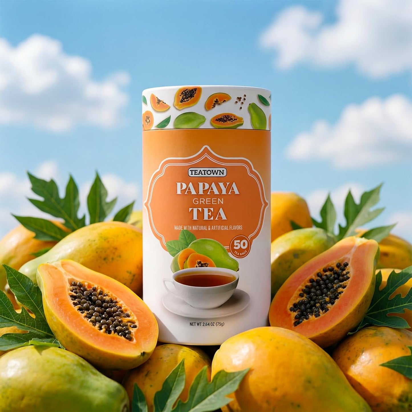 Tea Town Papaya Green Tea