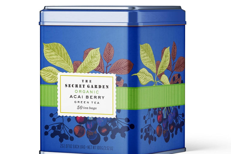 The Secret Garden Organic Acai Berry Green Tea 50 Bags