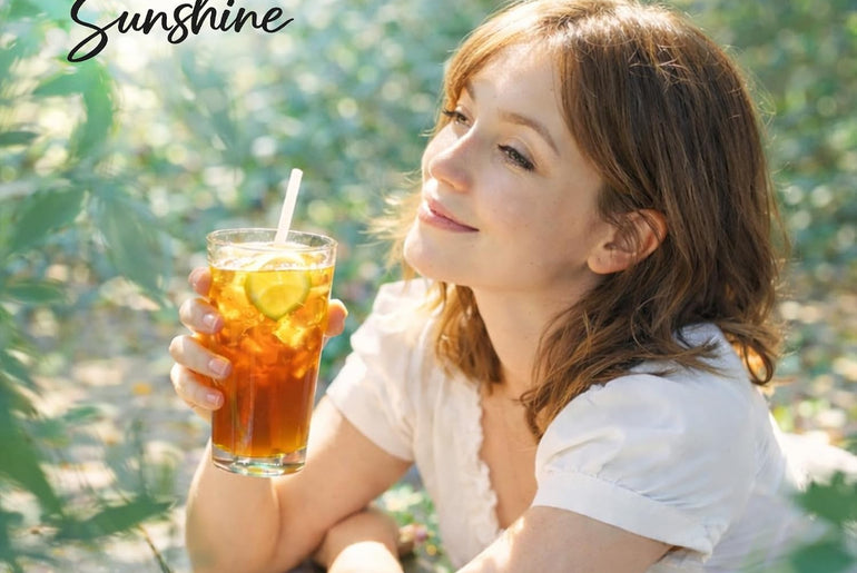 Happy Tea Company Strawberry Lemon Cold Brew Tea