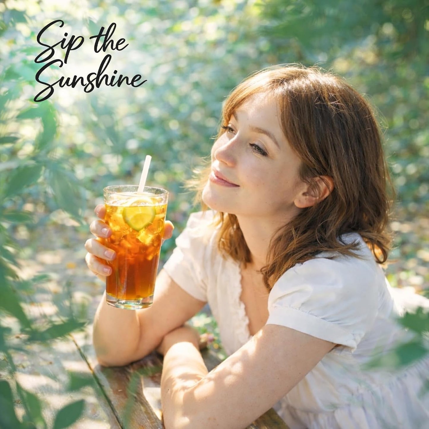 Happy Tea Company Strawberry Lemon Cold Brew Tea