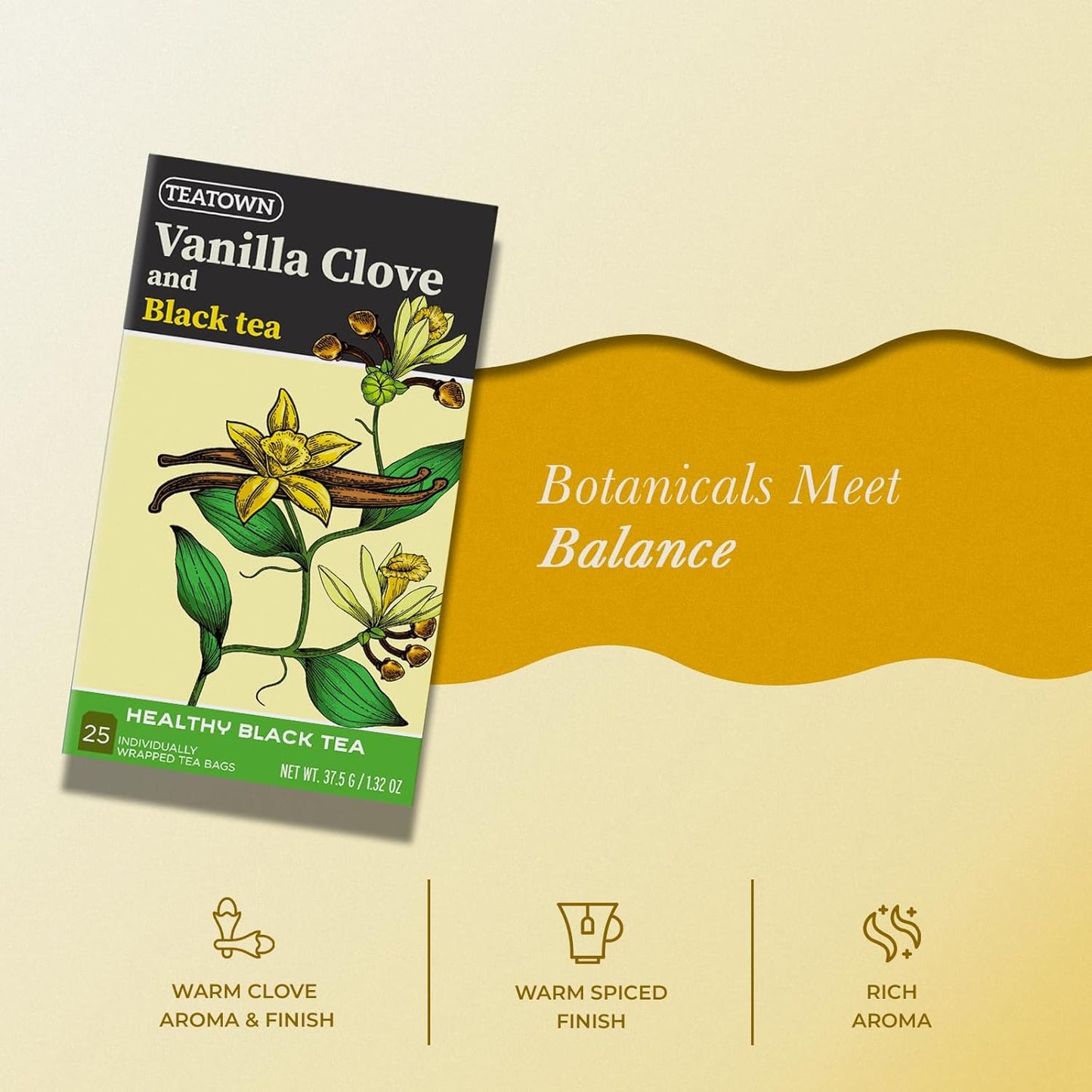 Tea Town Clove Vanilla Black Tea