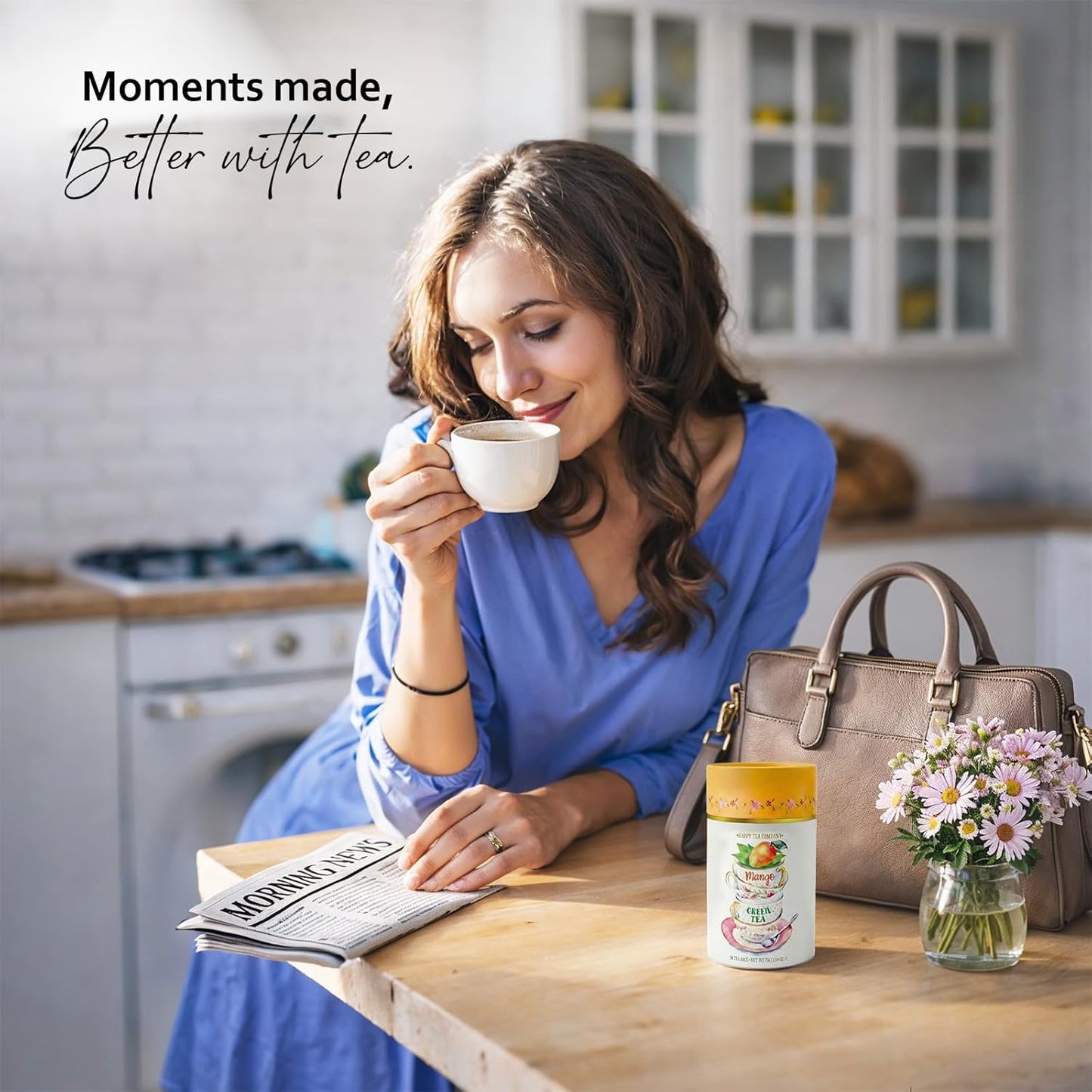 Happy Tea Company Mango Green Tea