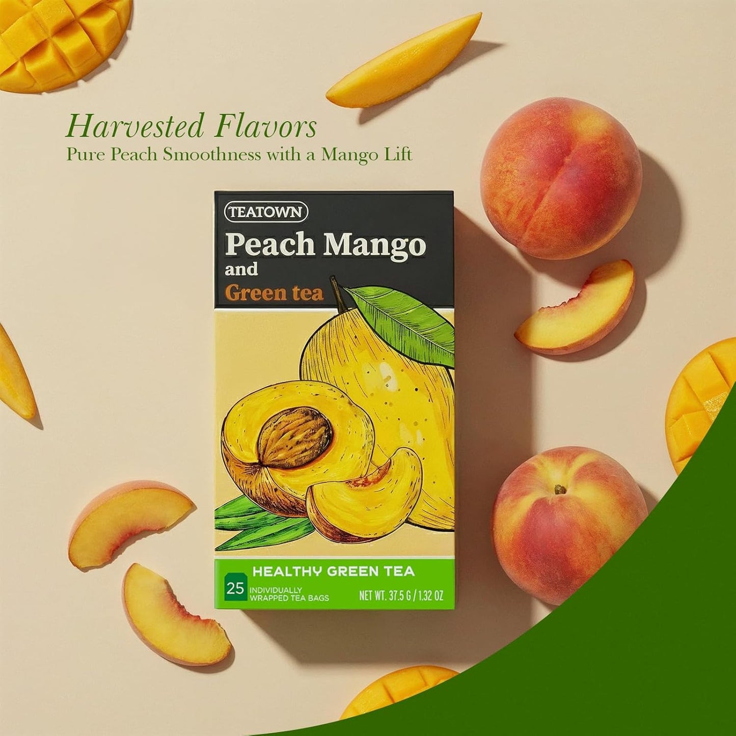 Tea Town Peach Mango Green Tea