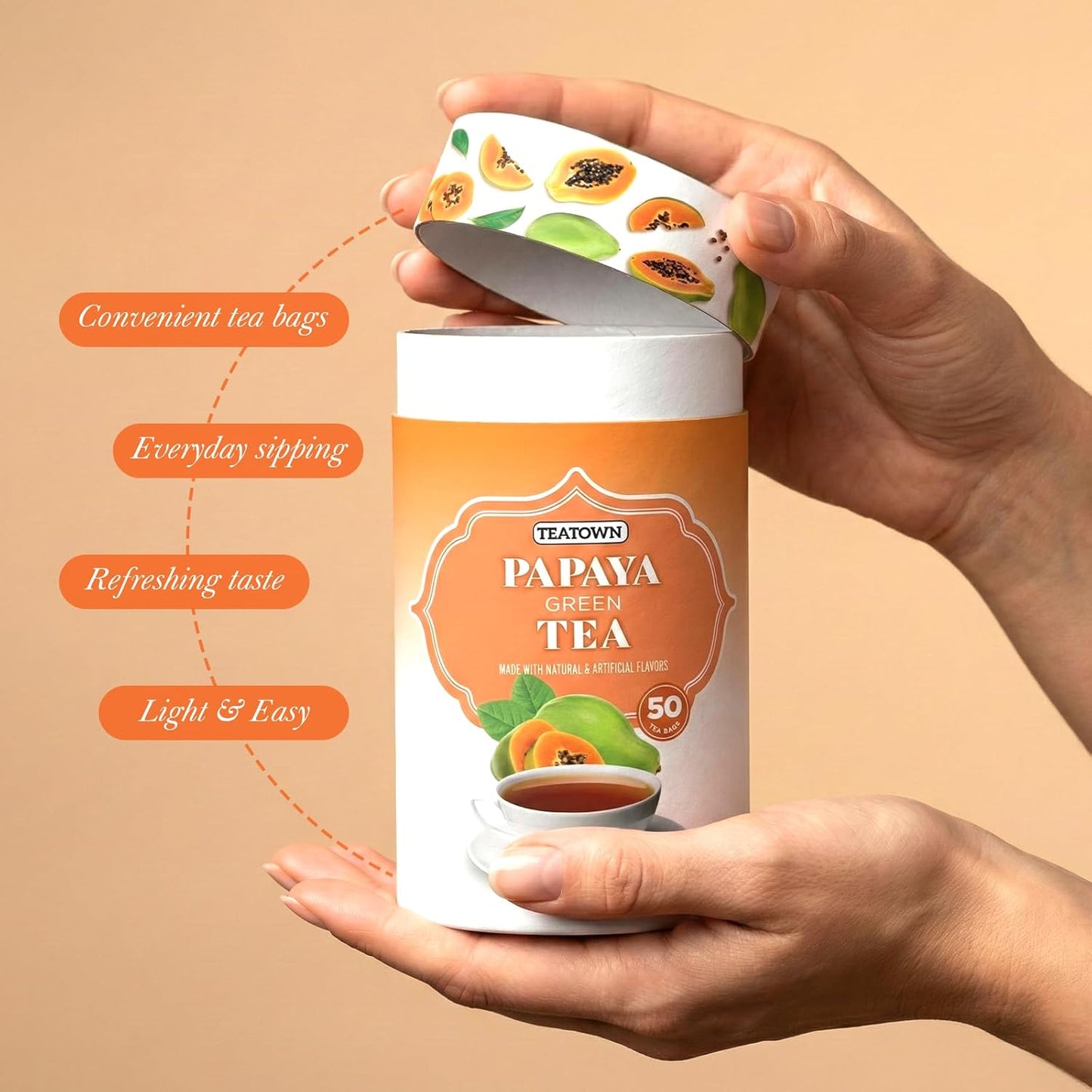 Tea Town Papaya Green Tea