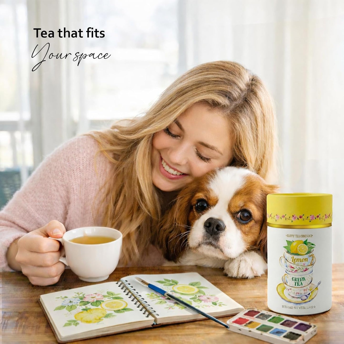 Happy Tea Company Lemon Green Tea