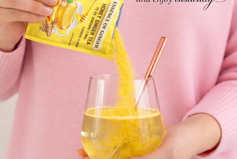 Essence of Ginger Honey Ginger Turmeric Herbal Tea