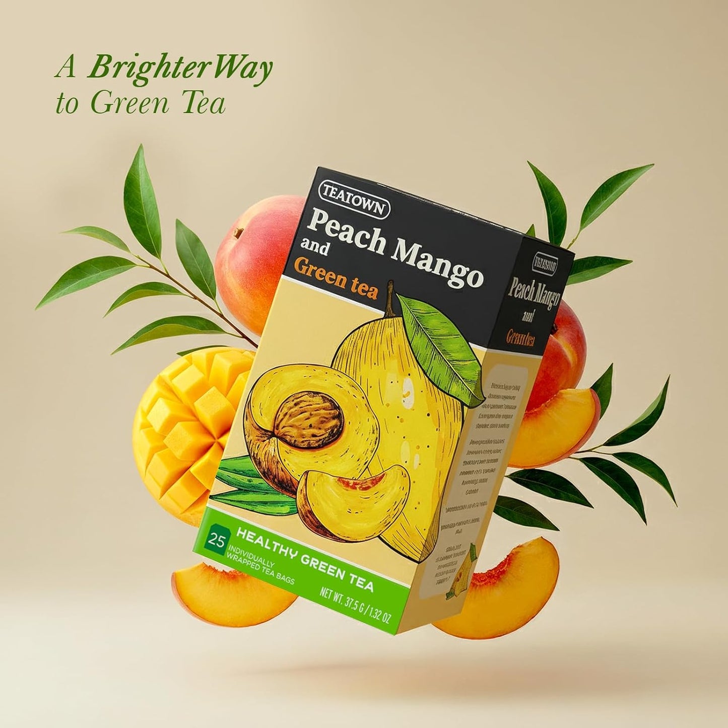 Tea Town Peach Mango Green Tea