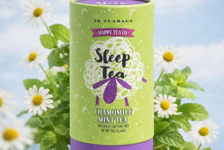 Happy Tea Company Sleep Tea Chamomile Mint Tea