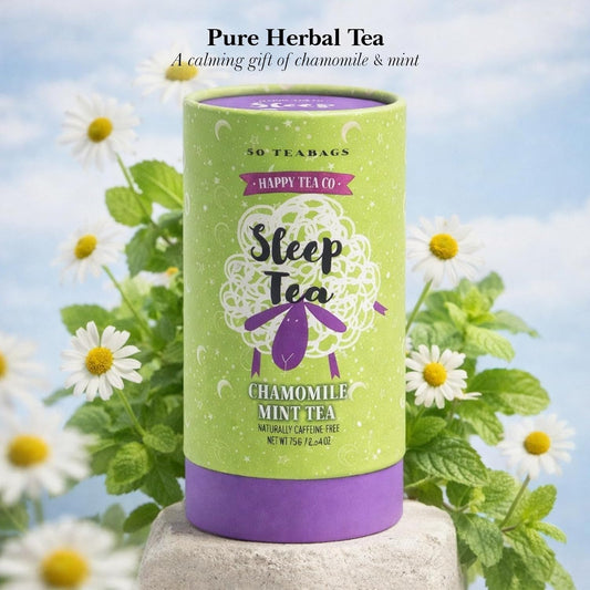 Happy Tea Company Sleep Tea Chamomile Mint Tea