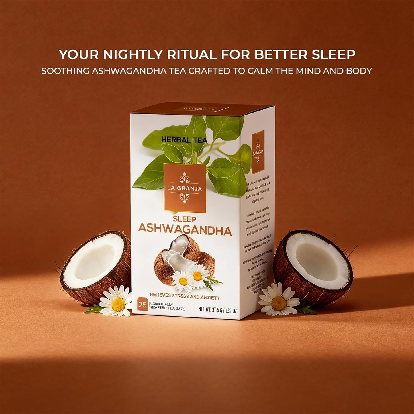 La Granja Sleep Ashwagandha Herbal Tea